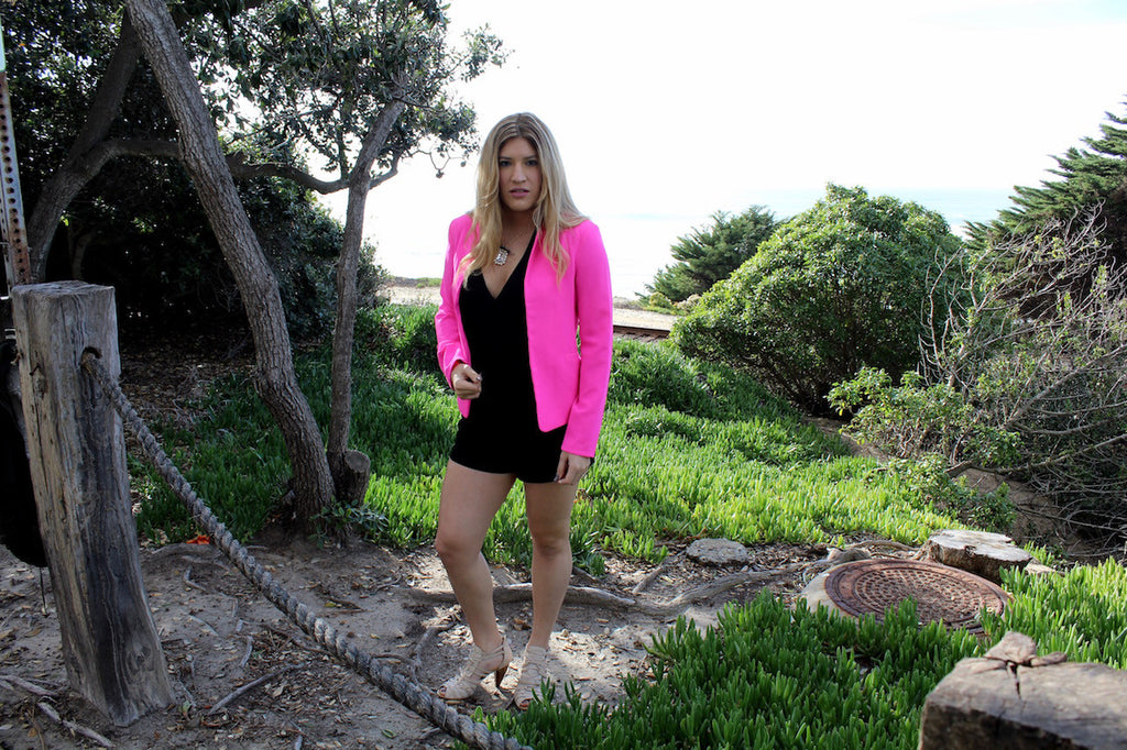 Hot Pink Blazer
