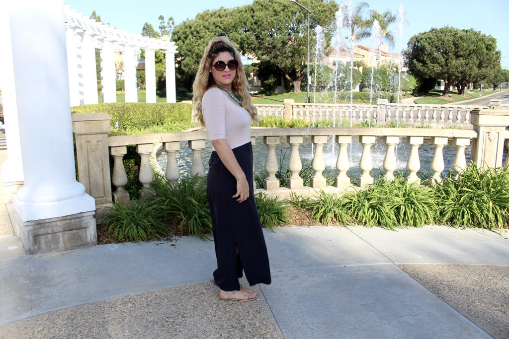 Styling Turquoise Jewelry with a Maxi Dress